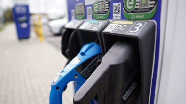 EV public charging station